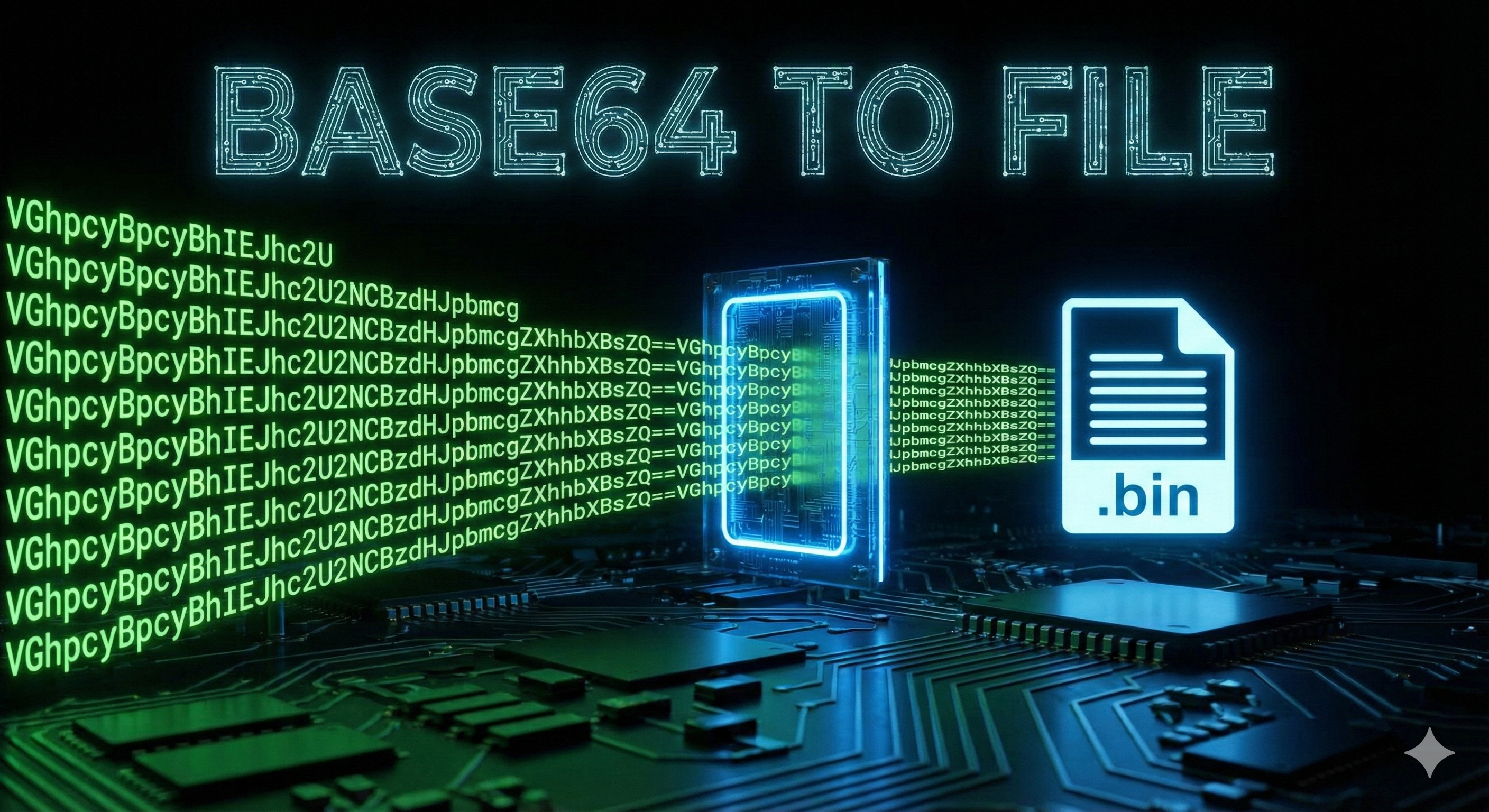 Base64 to File Tool logo