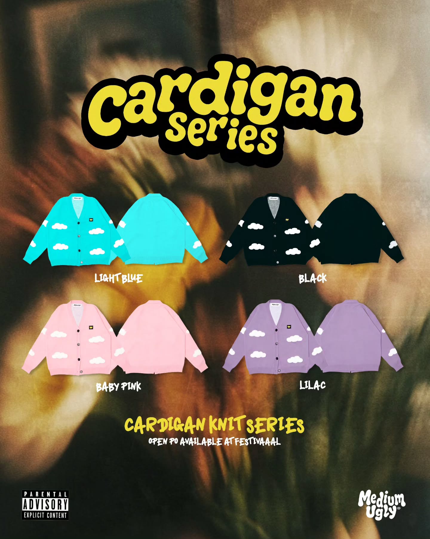 Cardigan Knit Series real product photo from Medium Ugly Instagram